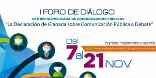 Invitan a participar del 1° Foro de Diálogo de la Red Iberoamericana de Comunicadores Públicos (RICP)