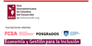 Inscripciones abiertas: Diploma de Posgrado Economía y Gestión para la Inclusión