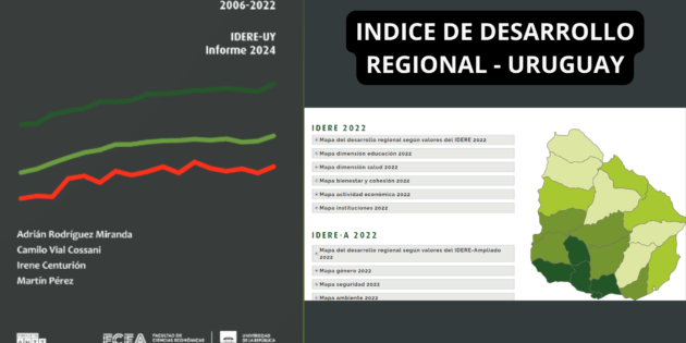 (Español) Índice de desarrollo regional Uruguay 2006-2022.IDERE-UY – Informe 2024