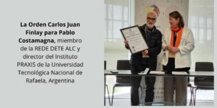 La Orden Carlos Juan Finlay para Pablo Costamagna (RED DETE ALC) La Orden Carlos Juan Finlay para Pablo Costamagna (RED DETE ALC)