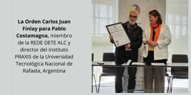 (Español) La Orden Carlos Juan Finlay para Pablo Costamagna (RED DETE ALC)