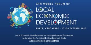 IV Foro Mundial de Desarrollo Económico Local se llevará a cabo en Praia, Cabo Verde, desde 17 al 20 octubre, 2017