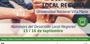 Pre-Congreso y 4º Jornadas de Desarrollo Local Regional UNVM