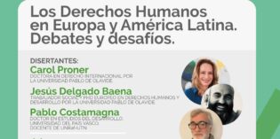 Conversatorio. Los derechos humanos en Europa y América Latina
