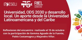 [Webinar] Universidad, ODS 2030 y desarrollo local.